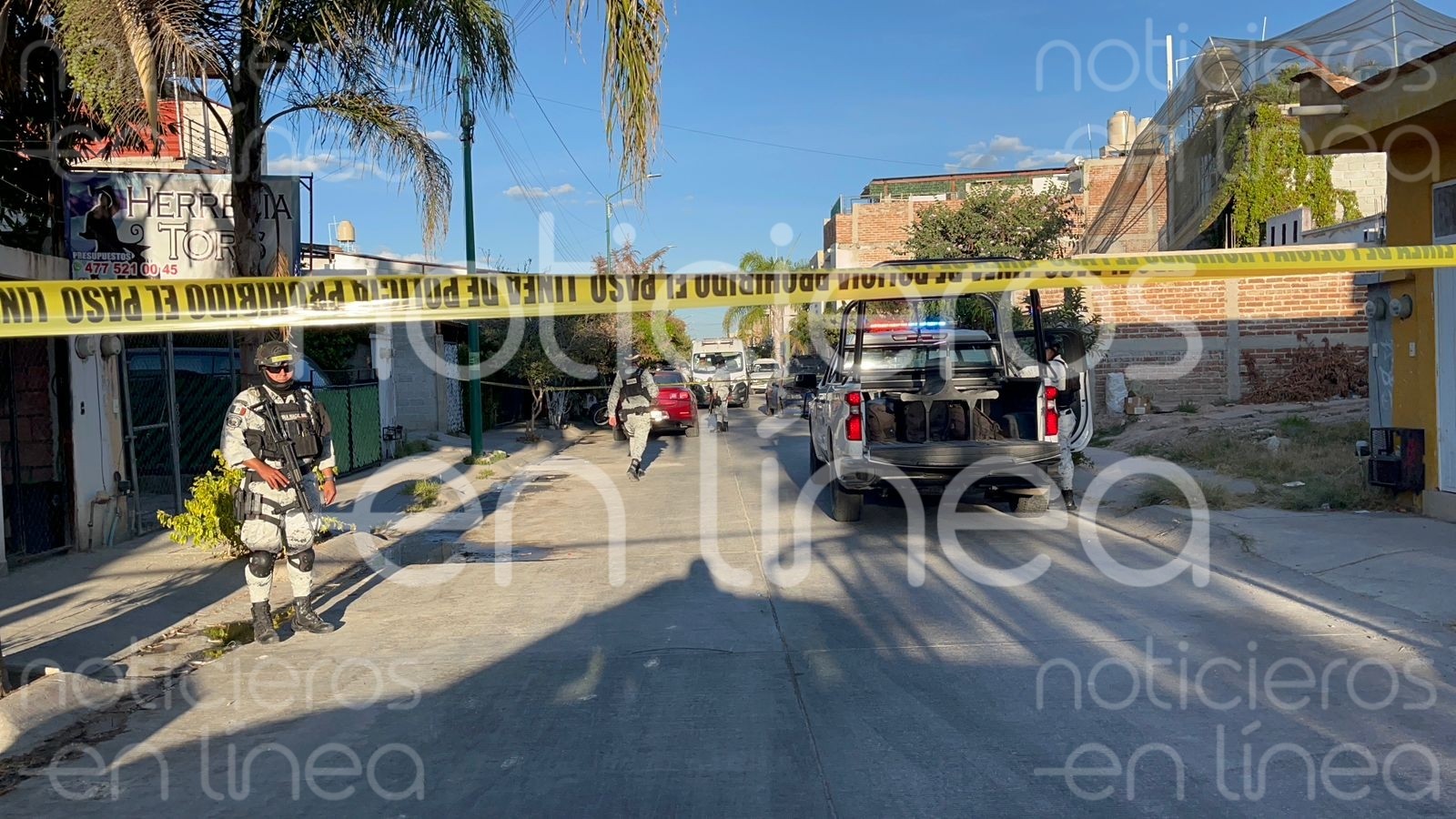 Detienen a dos sospechosos de ataque armado en taller de León