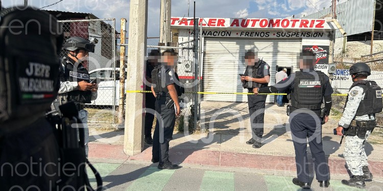 Asesinan a hombre en taller mecánico de Santa Maria de Cementos