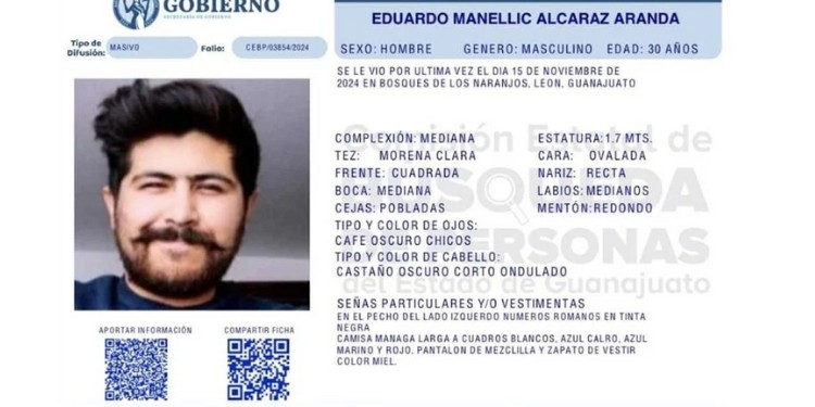 Desaparición de comunicador deportivo en León; ciudadanos se unen para localizarlo