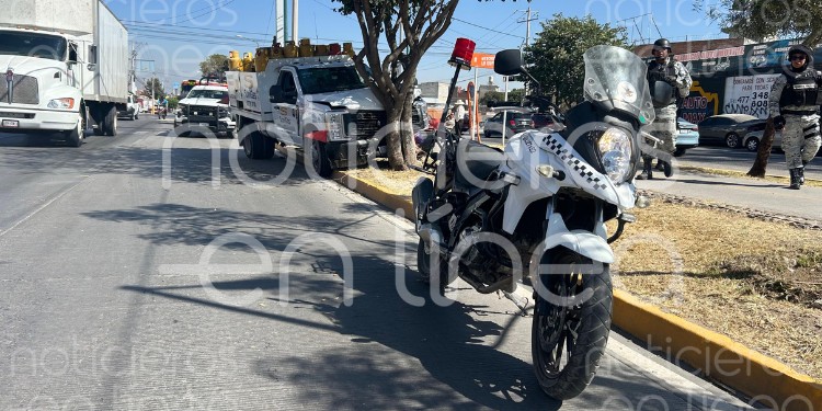 Camión de gas butano se estrella en bulevar Delta