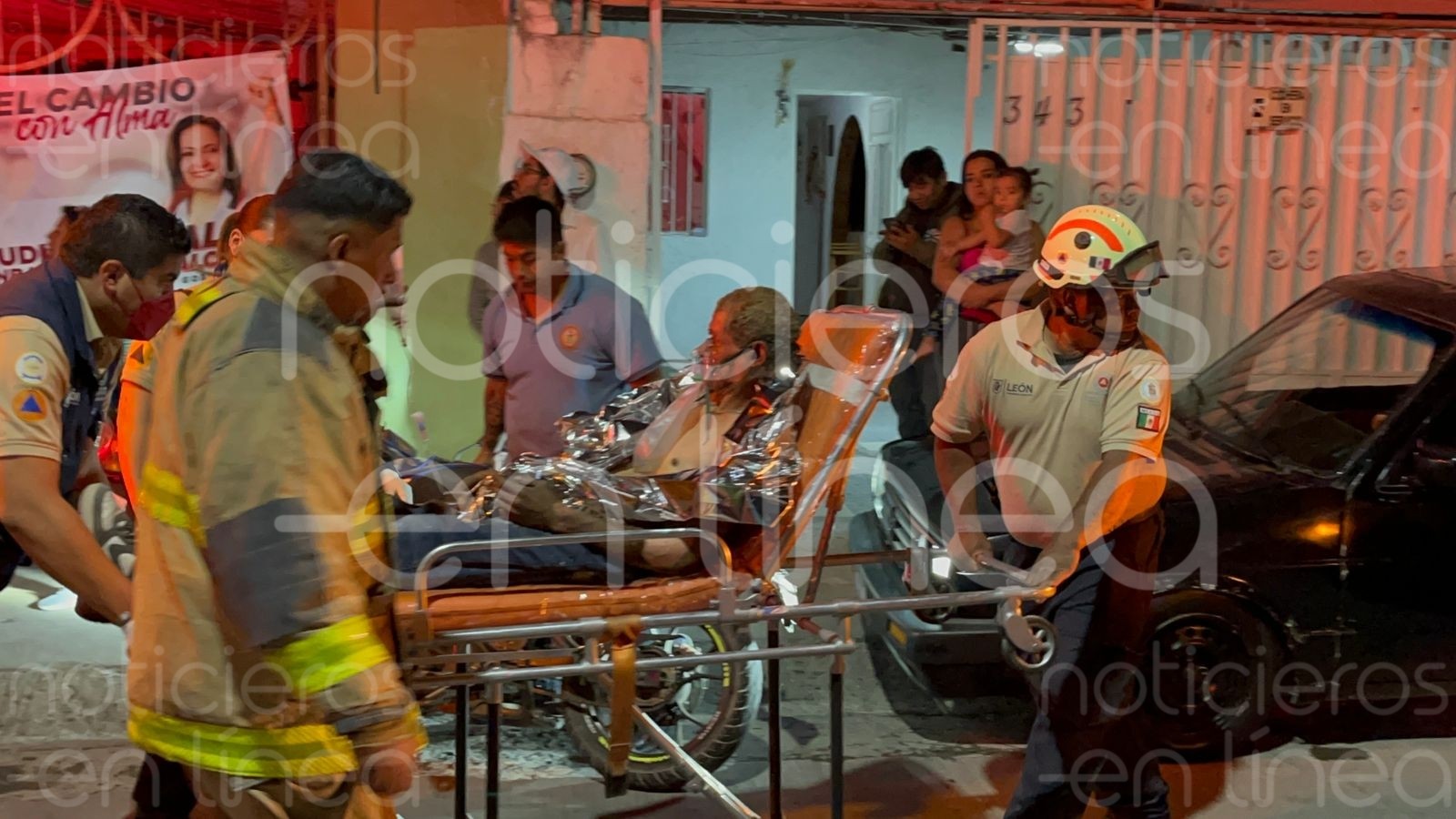 Explosión de motocicleta en la colonia Granada; hay 3 heridos