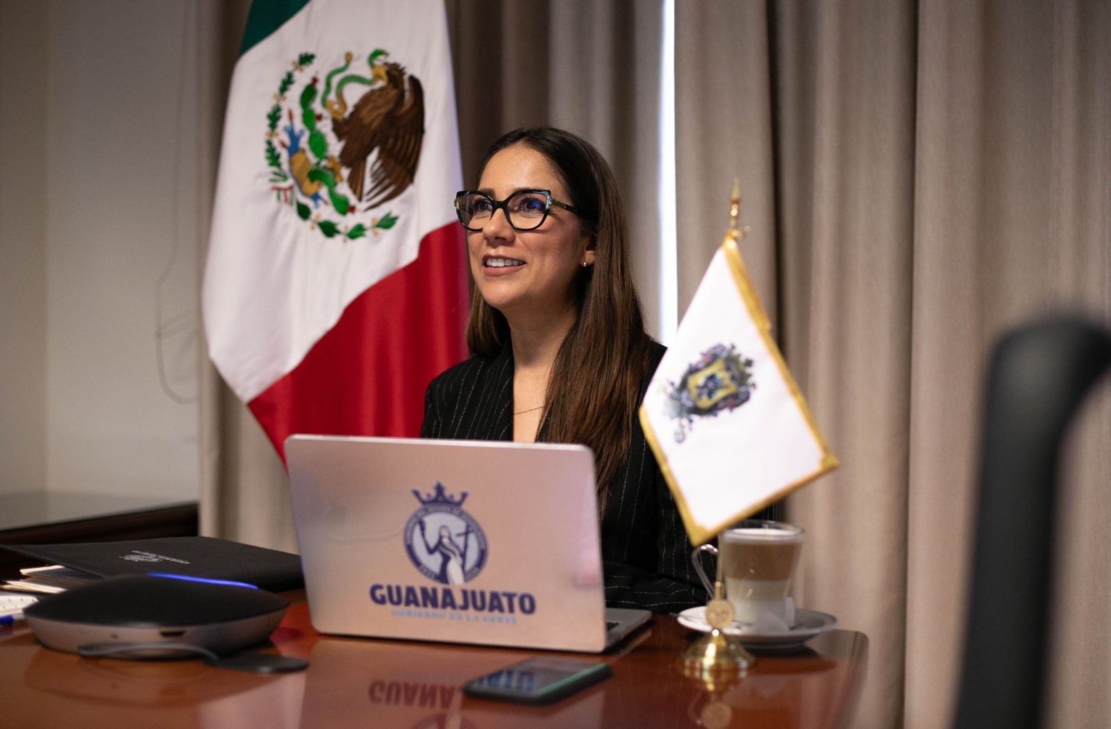 Presume Libia Dennise baja de delitos durante noviembre en Guanajuato