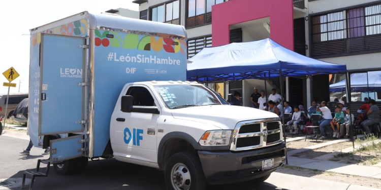 Comedores móviles del DIF llegarán a más colonias de León