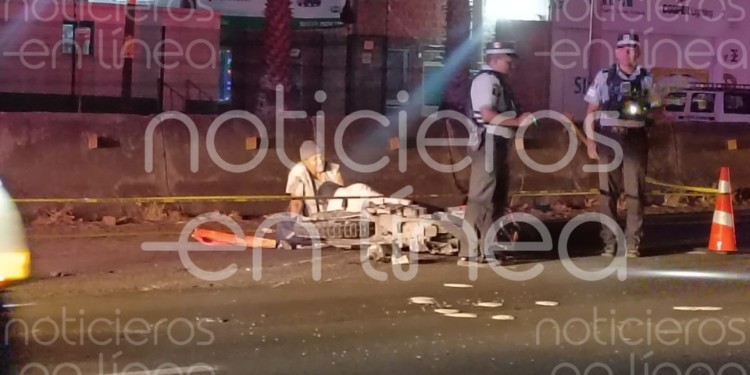 Tragedia en la federal 45: Joven motociclista muere al chocar con camioneta
