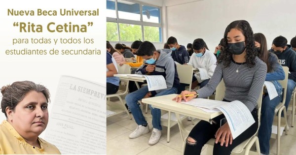 Beca Rita Cetina: ¿Cuánto recibirán los estudiantes de secundaria en Guanajuato?