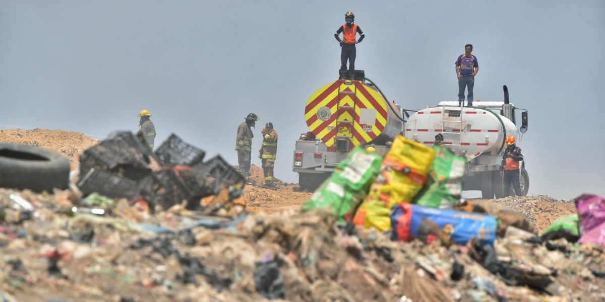 Al menos 6 incendios en rellenos y basureros de Guanajuato en 2024