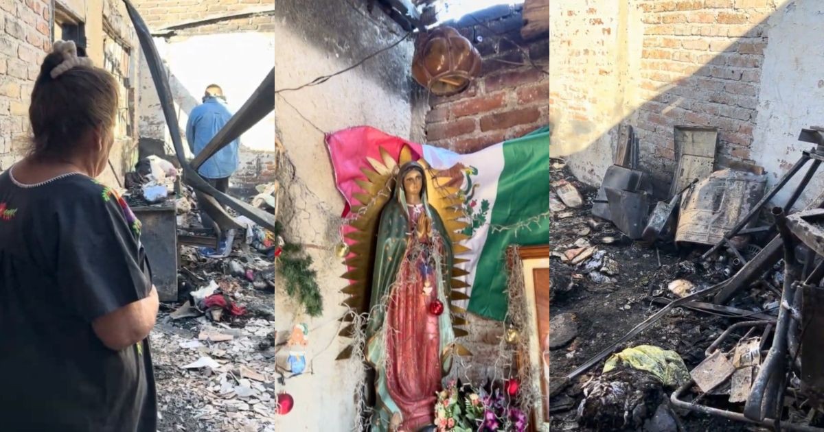 Milagro en Navidad: Sobreviven a incendio por pirotecnia en León