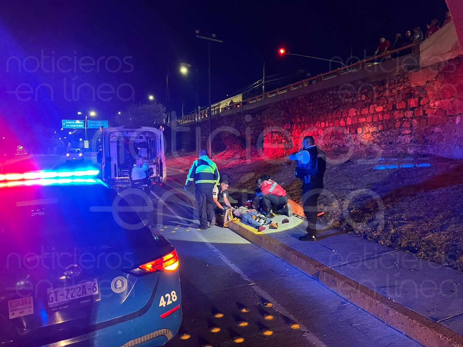 Motociclista grave tras accidente en el Malecón; el conductor huyó