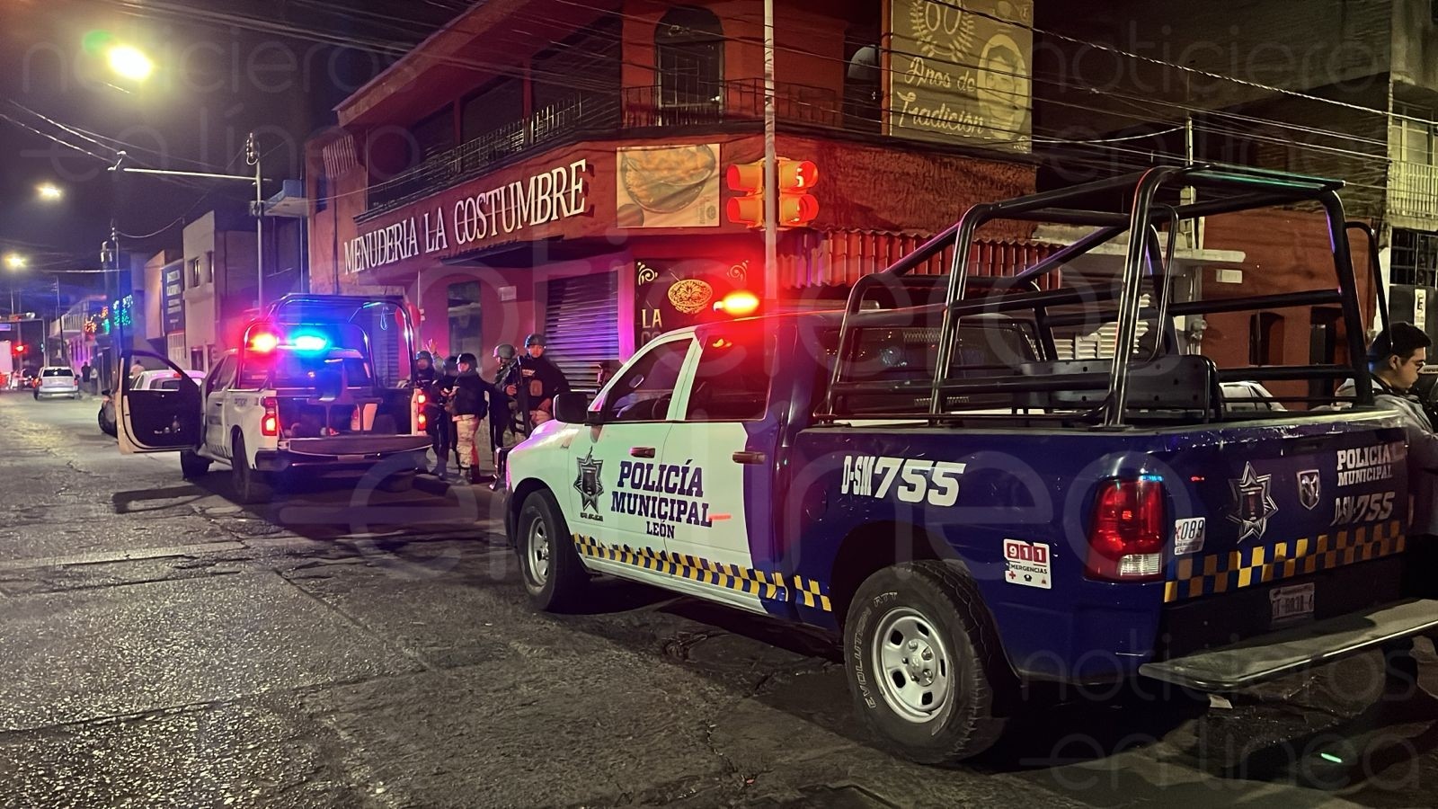 Tiroteo en calles del centro de León deja a hombre herido