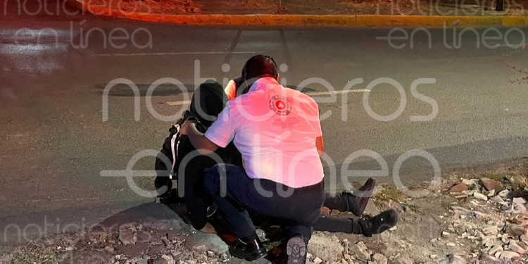 Elemento de la Policía Vial involucrado en accidente de tránsito en León