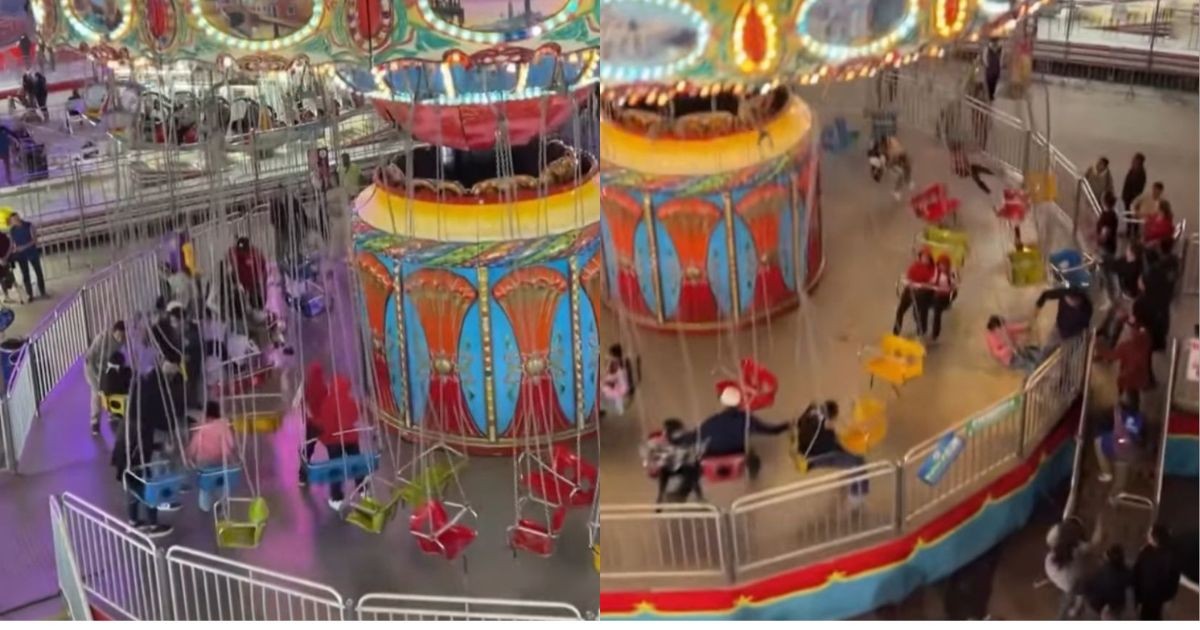 ¡Nuevo miedo desbloqueado! Falla juego mecánico de la Feria de León