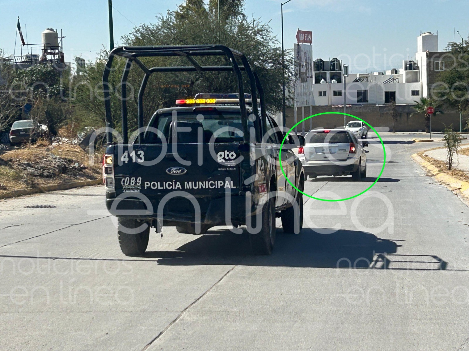 Con un balazo en la pierna caminó para pedir ayuda en León