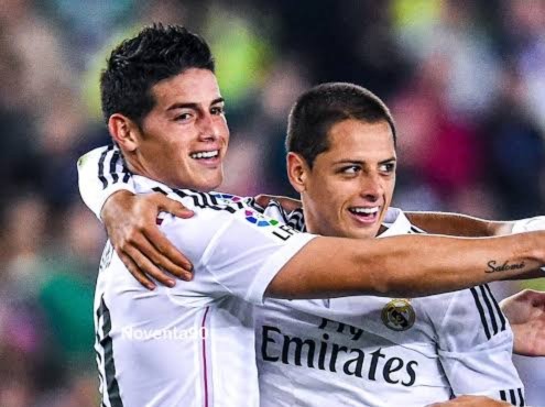 Duelo de exmadridistas: James Rodríguez y 'Chicharito' Hernández se reencuentran en la Liga MX