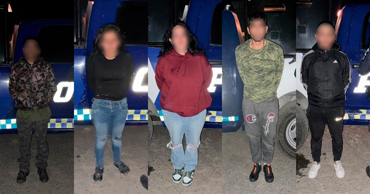 Cae célula delictiva cercana a “El Marrito”, entre ellos su novia