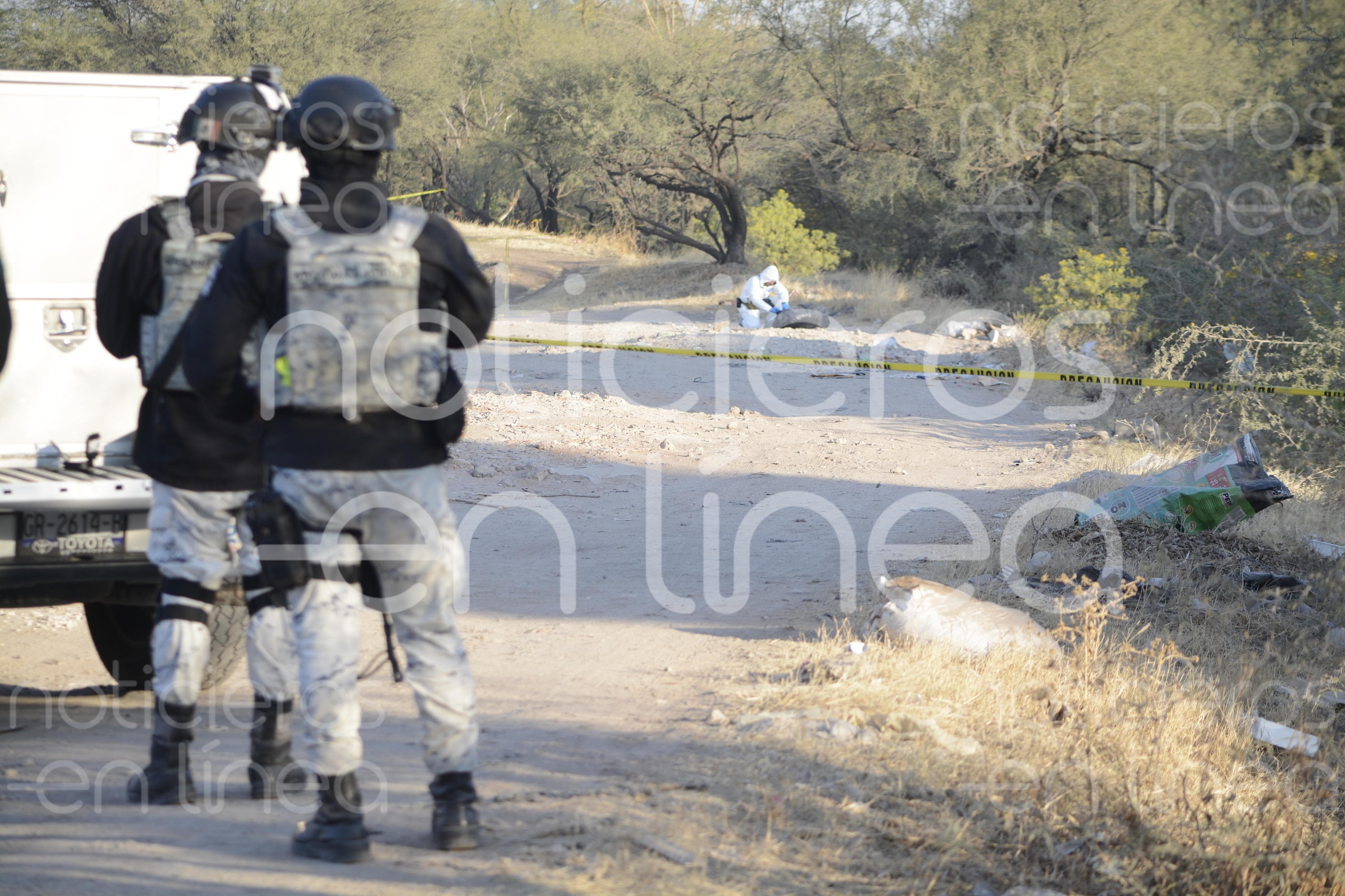 Vieron un bulto sospechoso y descubren que era un cuerpo embolsado