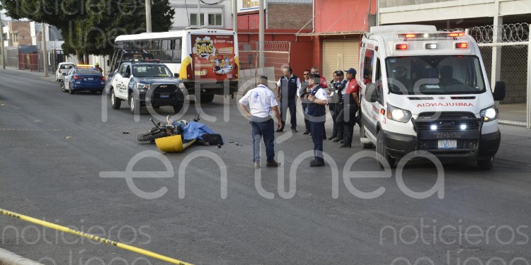 Motociclista fallece tras impactarse contra un camión urbano en León