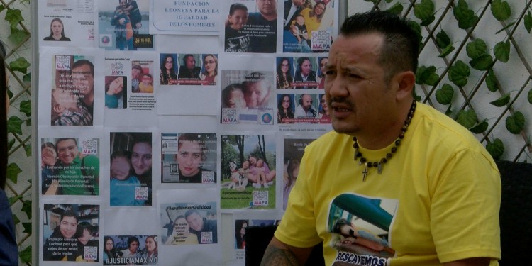 Luchan por la custodia de Paquito y visibilizan la violencia familiar contra hombres en León