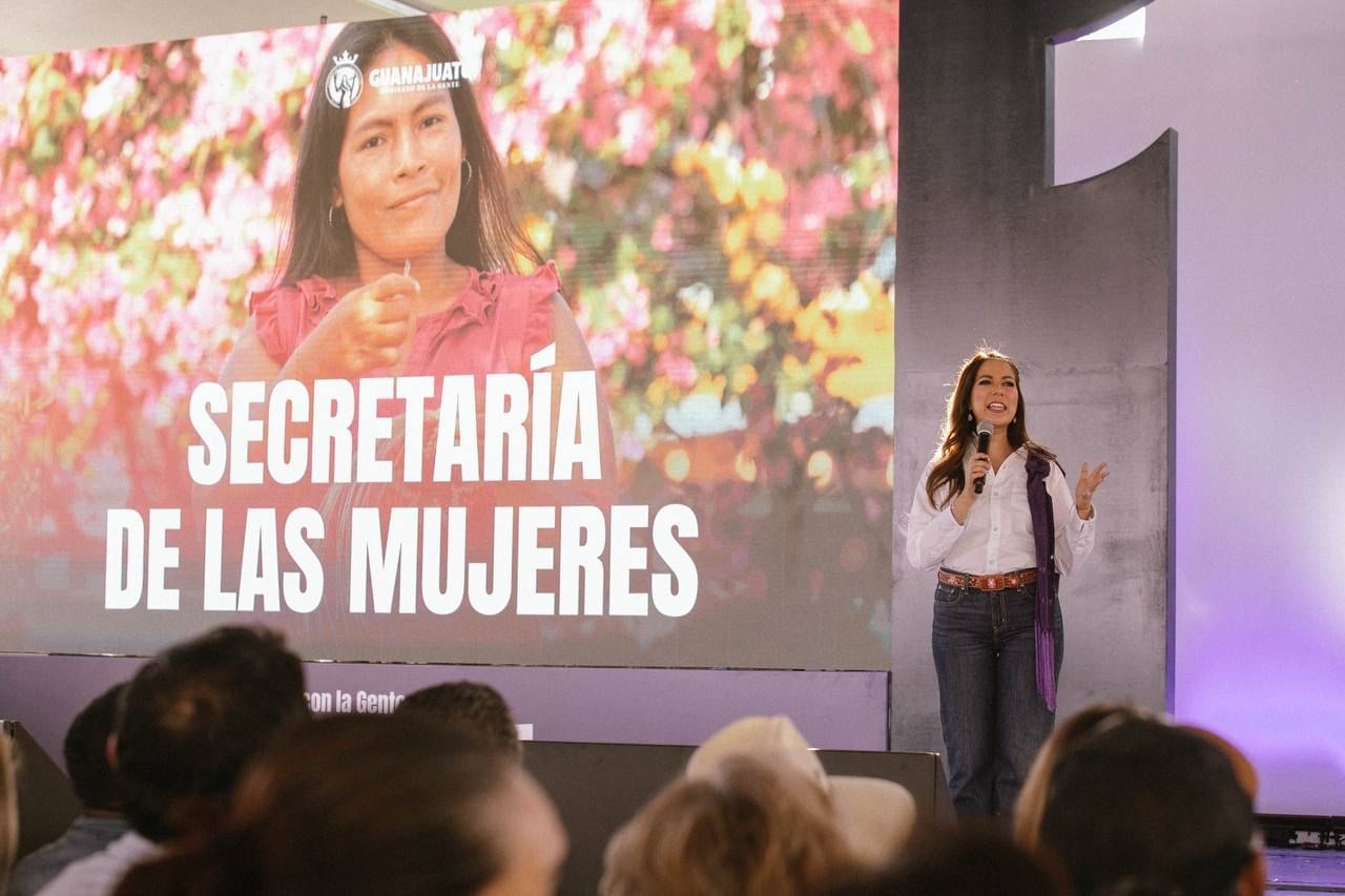 Libia Dennise creará la Secretaría de las Mujeres en Guanajuato