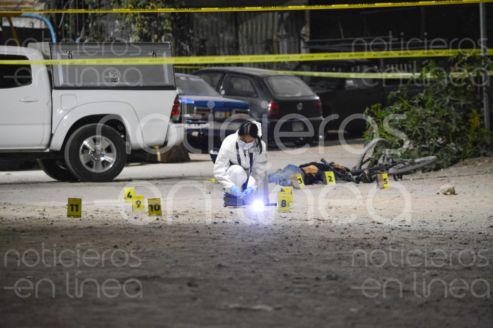 Lo atacan a balazos cuando circulaba en su bicicleta en León