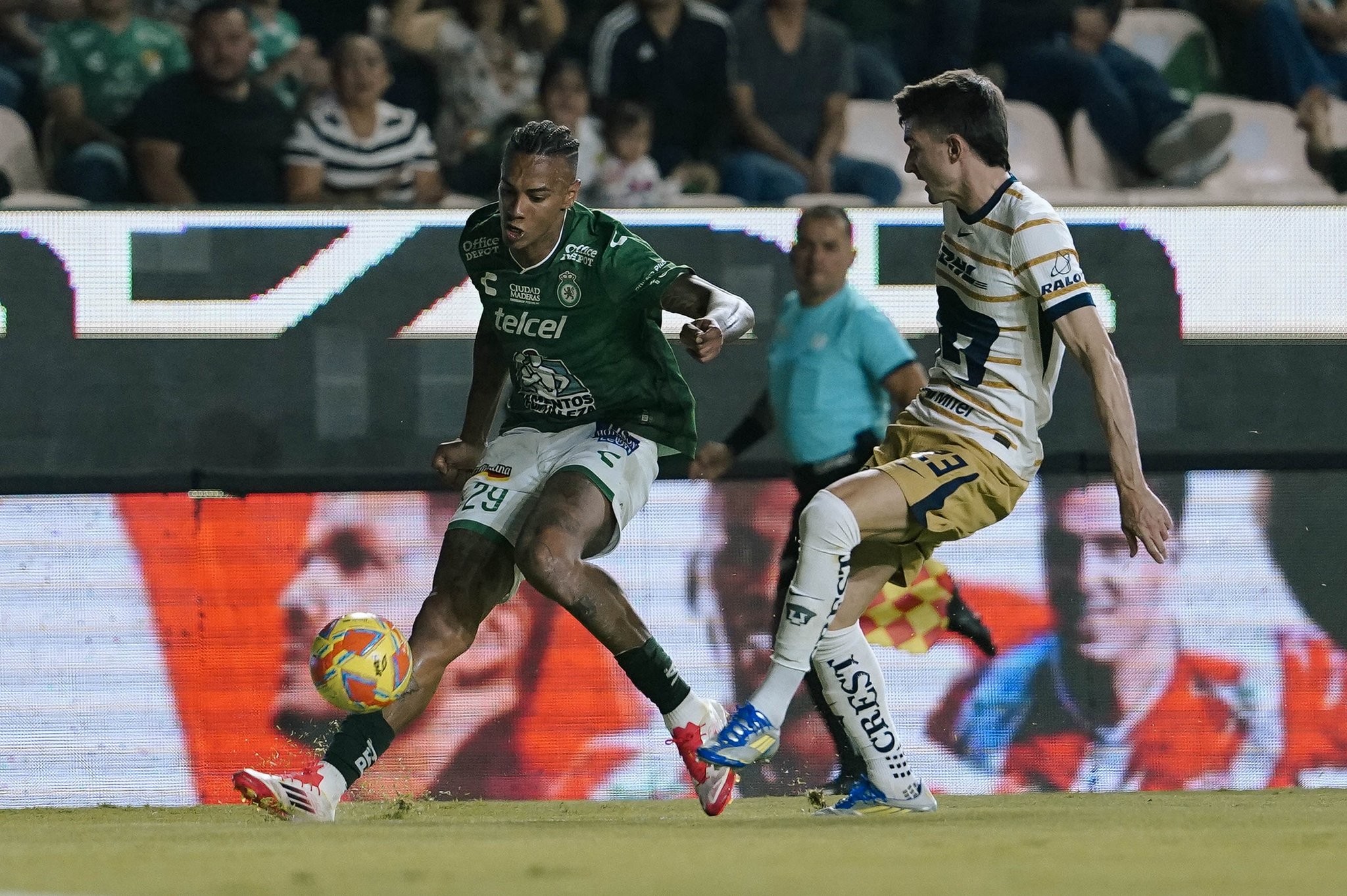 León suma su tercera derrota consecutiva tras caer ante Pumas