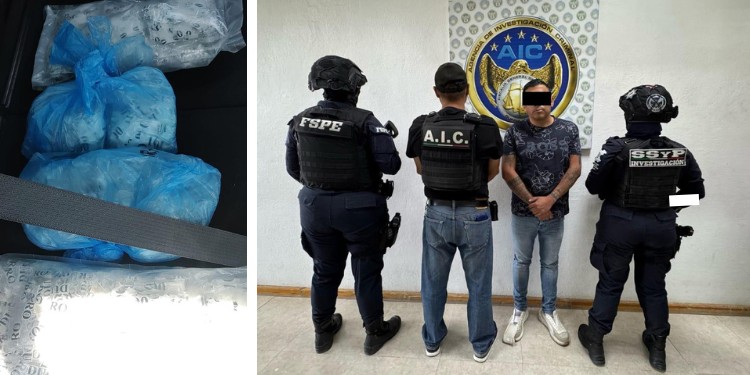 Cae presunto mando del Cártel Jalisco con más de 5 mil dosis de droga en Guanajuato