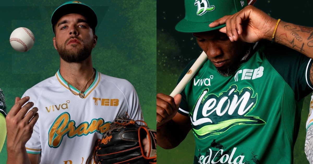 ¡De gala y con garra! Estos son los jerseys de Bravos de León para la Temporada 2025