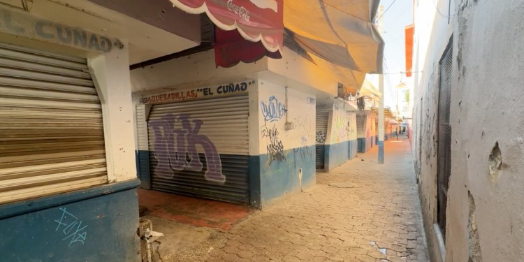 En el olvido ha quedado la primera Zona Piel de León: el Mercado Práxedis Guerrero