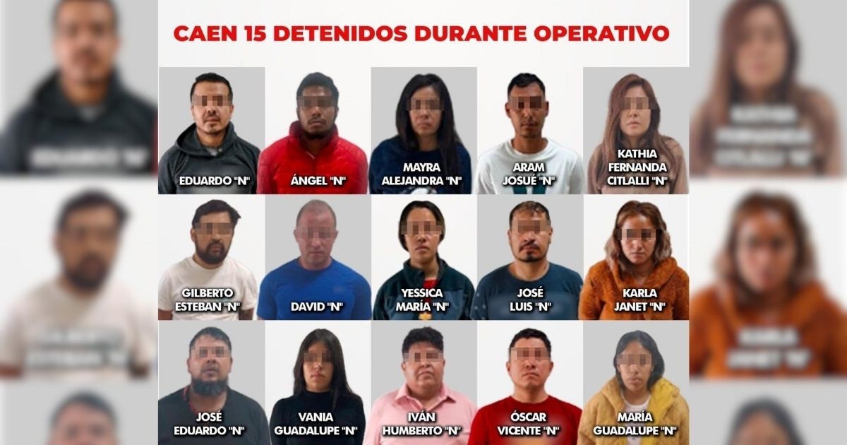 Del 'halconeo' al cobro de piso: así operaban 15 criminales detenidos en Guanajuato