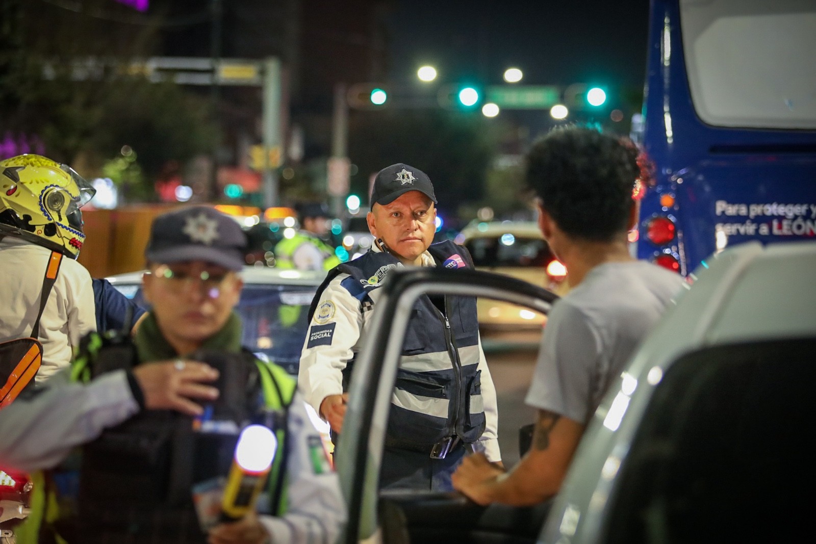 Aumentan arrestos por alcoholímetro en León tras nuevos parámetros de alcoholemia