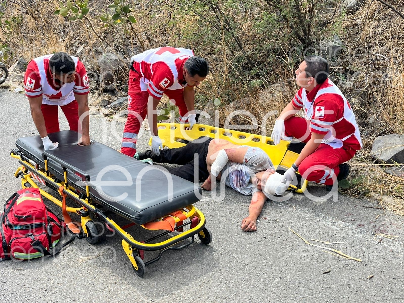 Otro accidente en la carretera León-San Felipe; un herido grave en 'la curva del silencio'