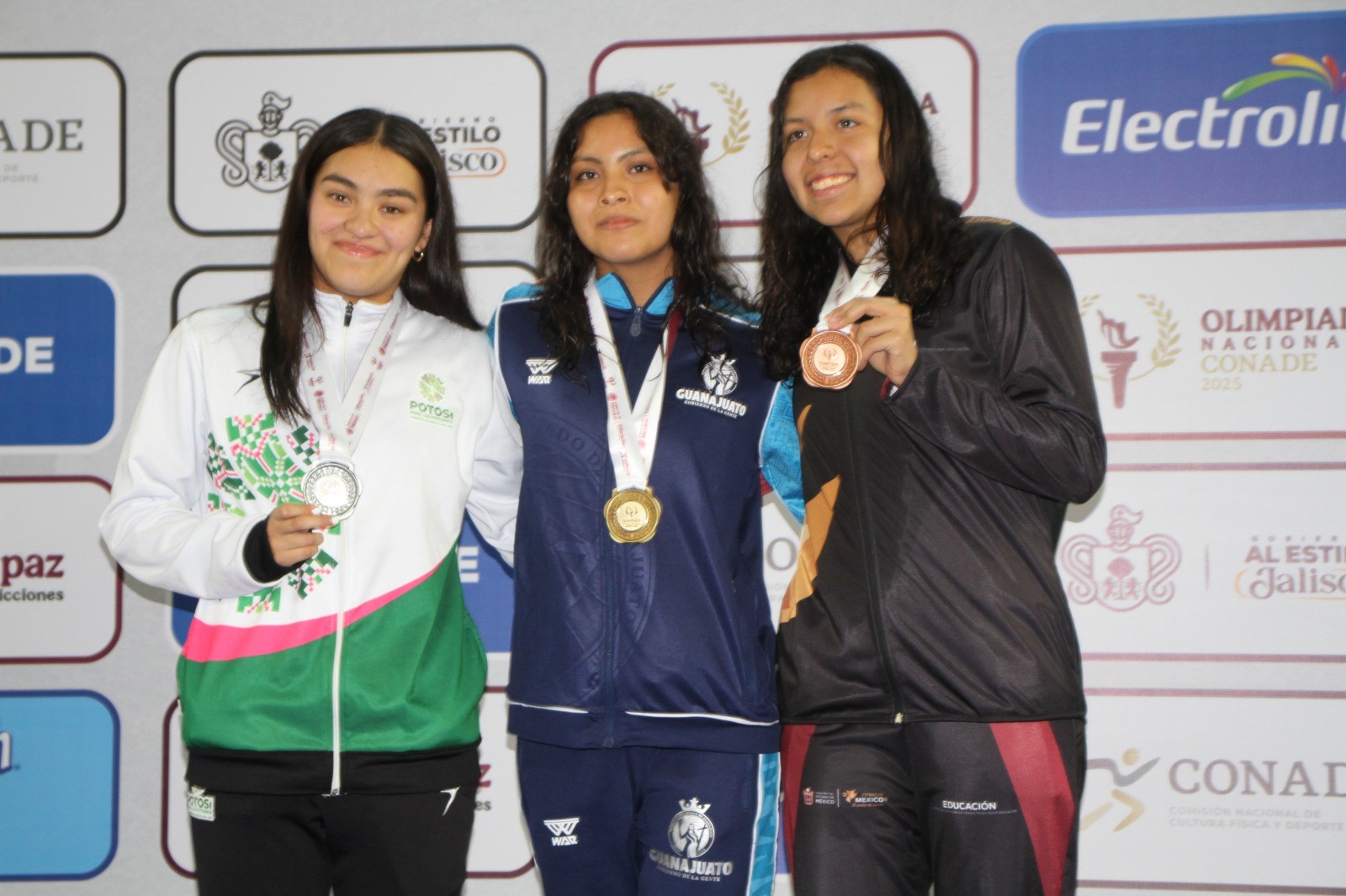 Delegación guanajuatense gana primeras medallas en la Olimpiada Nacional