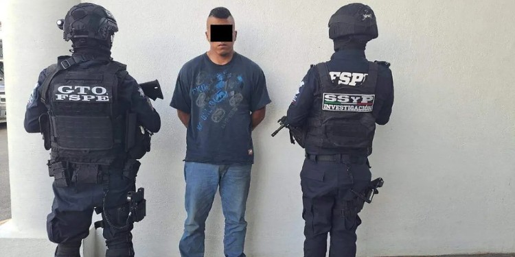 Cae presunto generador de violencia en Guanajuato tras operativo armado; habría participado en homicidios y extorsiones