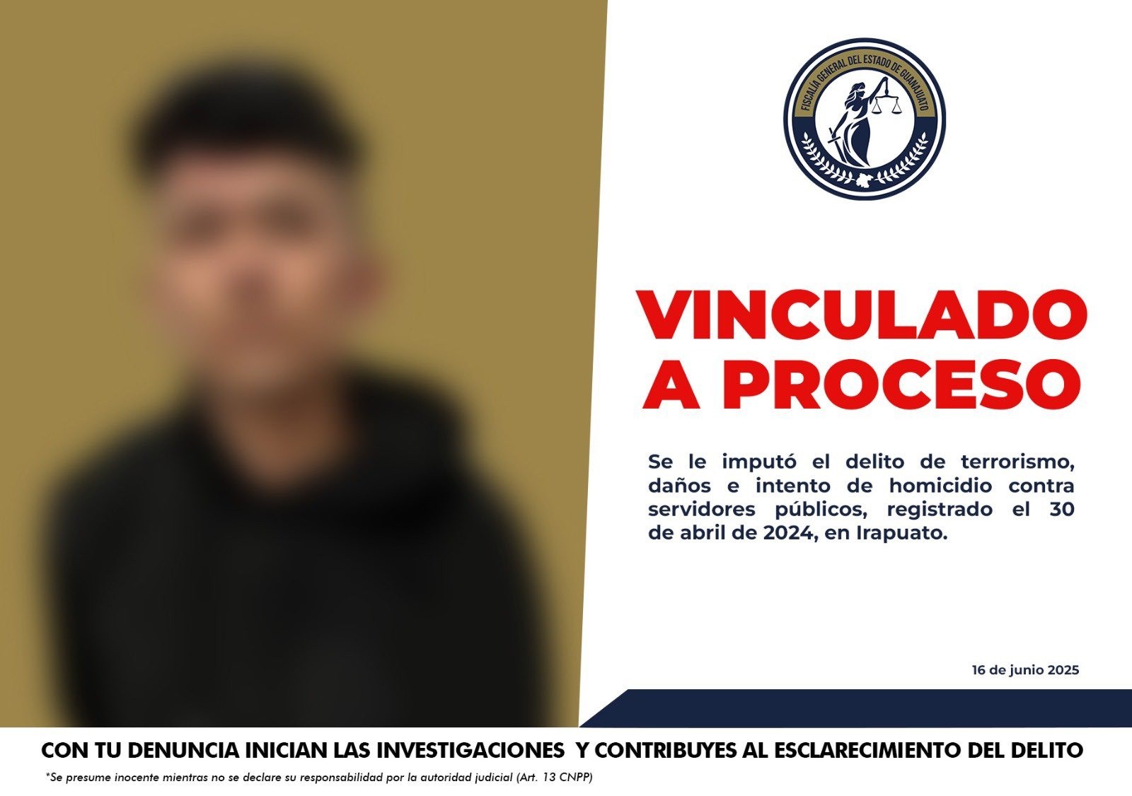 Califican como terrorismo ataque y amenazas contra policías en Irapuato