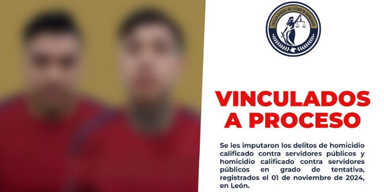 Vinculan a proceso a presuntos asesinos de custodios en León; los emboscaron tras salir del penal