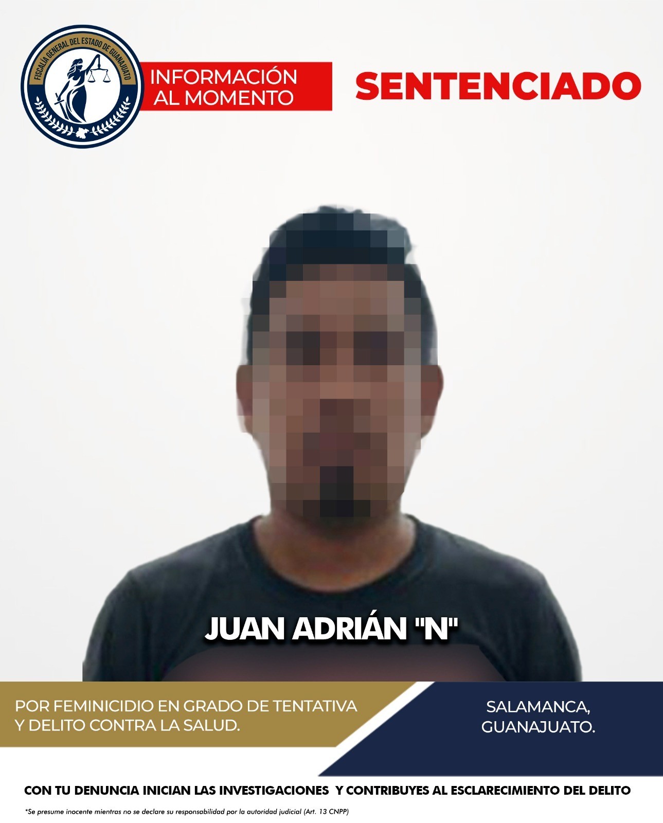 Intentó matar a una mujer frente a sus hijas en Salamanca; le dan 13 años de prisión Intentó matar a una mujer frente a sus hijas en Salamanca; le dan 13 años de prisión