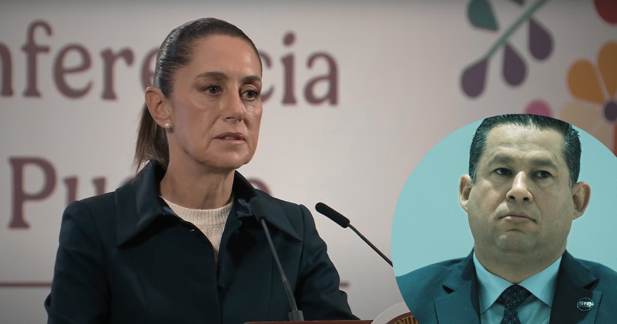 Diego Sinhue debe aclarar relación con Seguritech: Claudia Sheinbaum