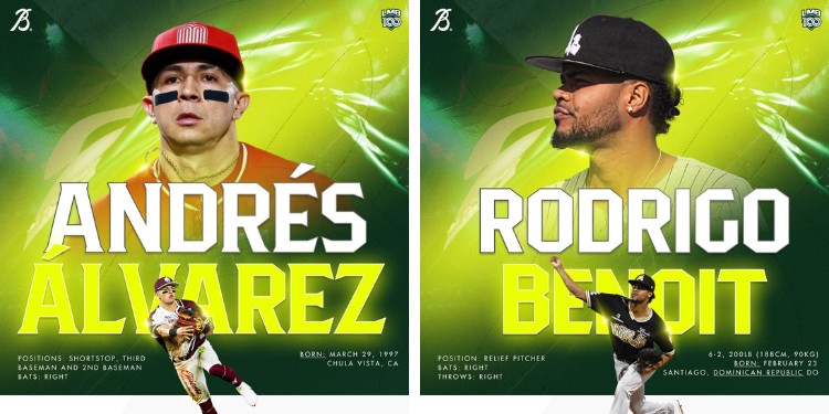 Bravos de León refuerza su roster con Andrés Álvarez y Rodrigo Benoit rumbo a playoffs