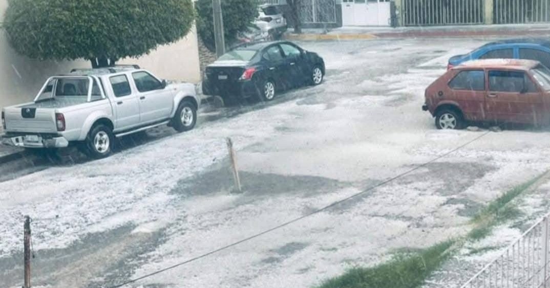 Granizada sorprende a León; estos fueron los estragos de la tormenta