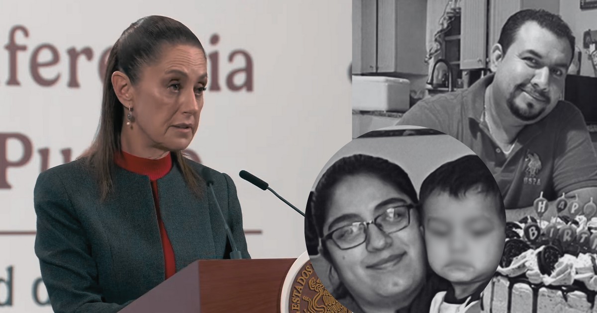 Presidenta Claudia Sheinbaum confirma desaparición de familia guanajuatense en San Antonio, Texas