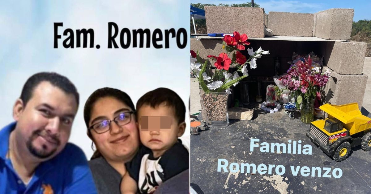Colocan altar donde vivían los Romero Venzor, familia guanajuatense que murió en Texas