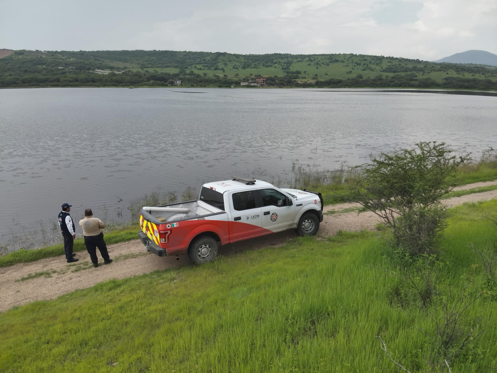 Refuerzan monitoreo de presas en león ante lluvias intensas que siguen cayendo