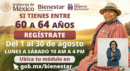 En agosto inicia registro para Pensión Mujeres Bienestar en Guanajuato