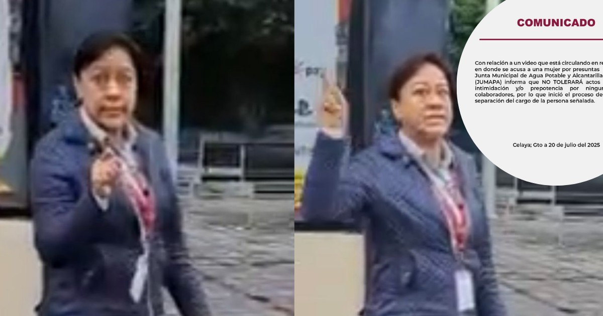 Despiden a trabajadora de Celaya, tras amenaza a comerciante “Me cuesta dos mil pesos que te desaparezcan“