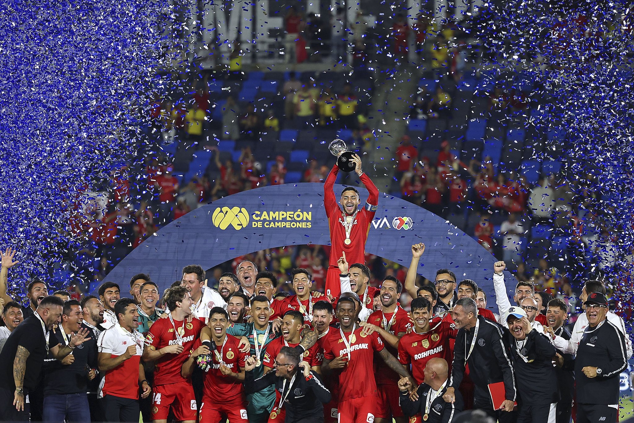 Toluca igualó a León como cuarto equipo más ganador de la Liga Mx