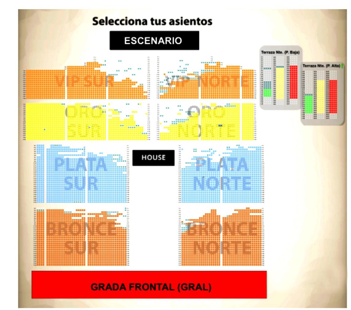 Mapa de secciones Mapa de secciones
