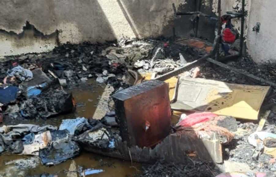 El incendio acabó con todo: familia de León pide apoyo para reconstruir su vida