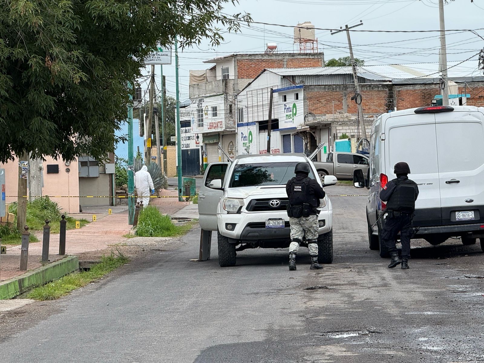 Abaten a cuatro pistoleros en Jerécuaro, tras ataque a policías municipales