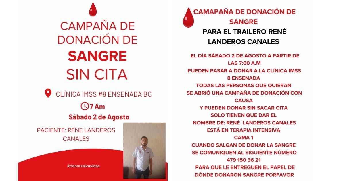 Piden apoyo para trasladar a León a joven que se accidentó en Baja California