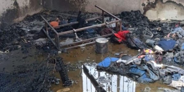 Familia Mena perdió todo en incendio y aún espera ayuda en León