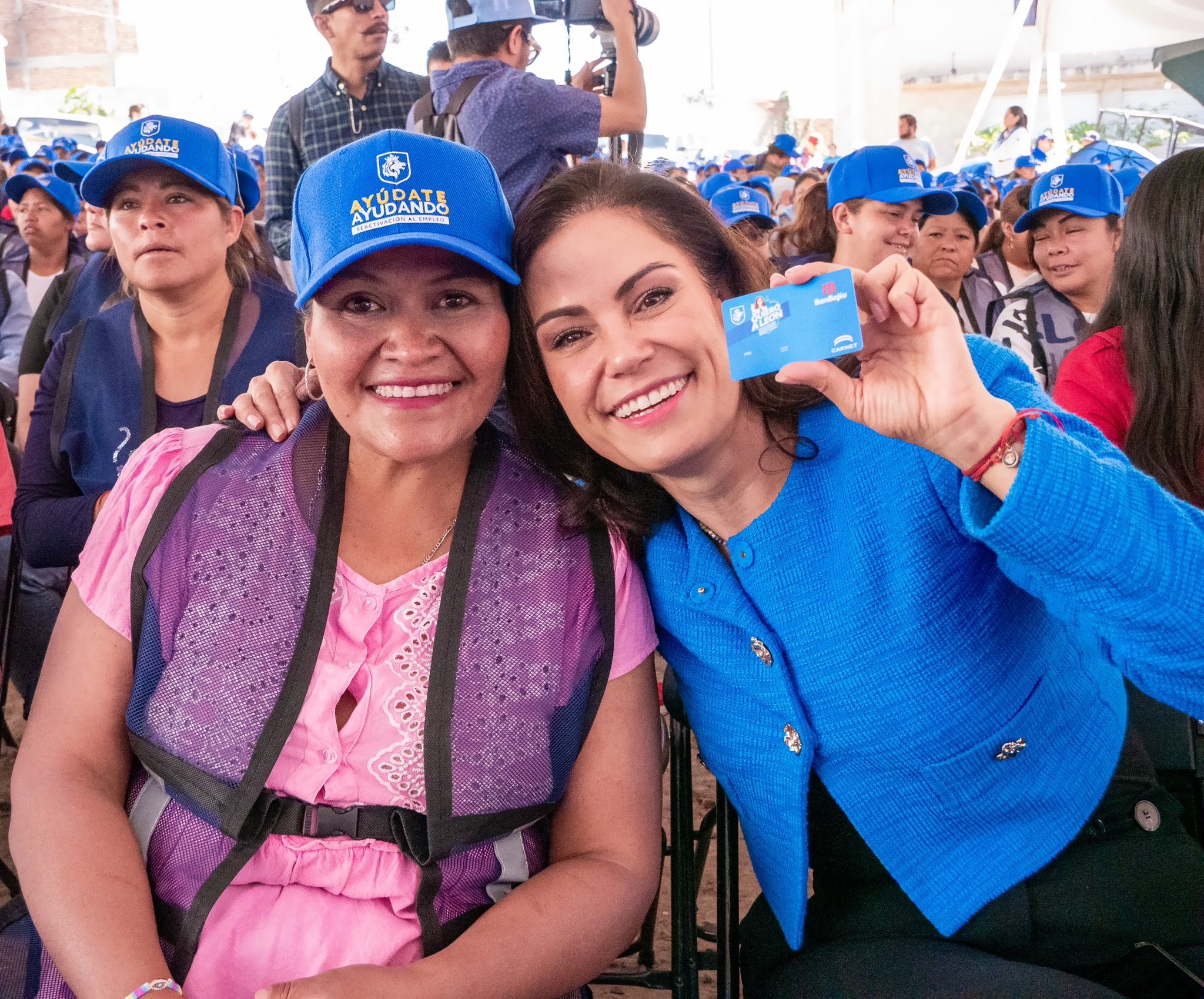 Entregarán 17 mil Tarjetas Azules para apoyos sociales en León